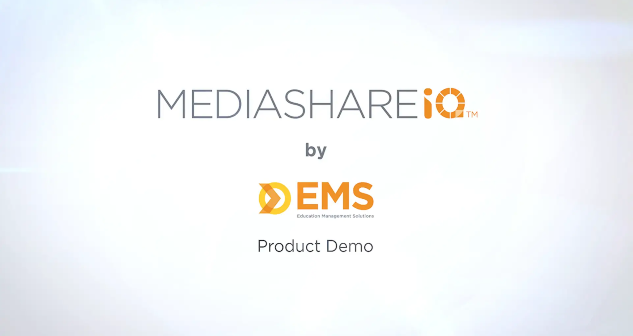 MEDIASHAREiQ Demo Video Thumbnail